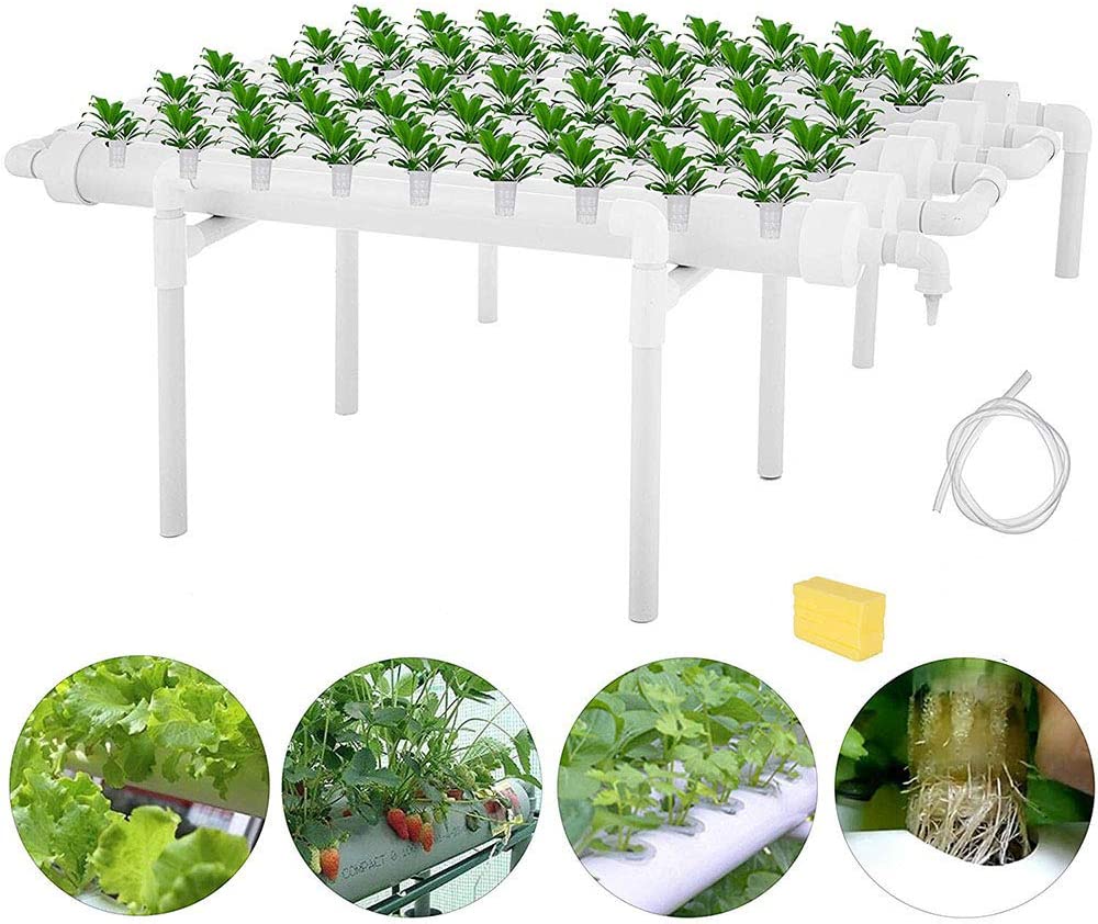 Square Rectangle Shape Hydroponic NFT Growing System Many Sizes and Full Raw Material