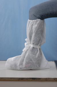 China Non Woven Disposable Boot Shoe Covers Non Skid Dustproof Waterproof on sale