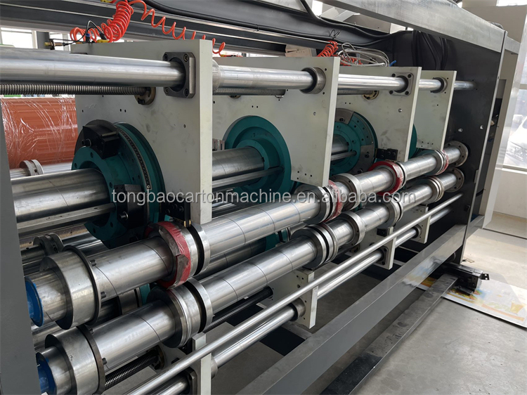 Customizable High Speed 2 3 4 Color Flexo Printing Slotter Machine for Carton Printing