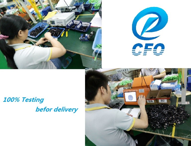 Quick Connect Fiber Optic Connectors , SC APC 60mm Field Installable Connector