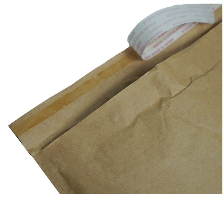 Recyclable Kraft Honeycomb Paper Padded Mailers Self Adhensive Tape