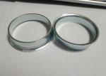 Zinc Plating Deep Drawn Parts Metal Ring Stamping 1.5mm Thickness For Chair