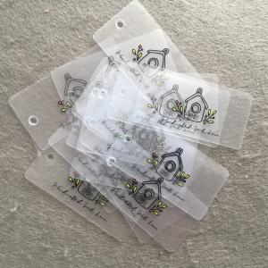 Quality Environmental Friendly Hot Stamping Clothing Swing Tags wholesale