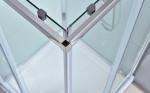 Bathroom Cubicle Shower Units 900x900x2050mm Aluminum Frame