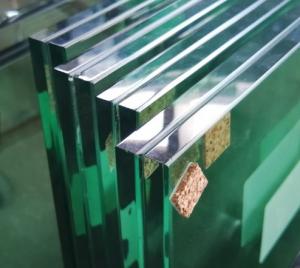 Quality Durable 6.38 Clear Laminated Glass Sheets For Swimming Pools / Balcony Doors wholesale