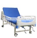 ABS Headboard Hospital Clinic Manual Nursing Bed Two Crank