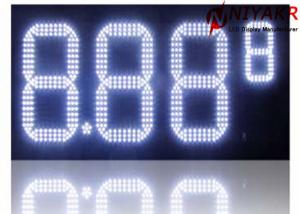 Quality Customized LED Digital Gas Price Signs 8.889/10 88.88 Display Format wholesale
