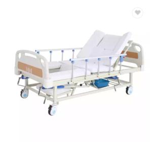Quality Multifunction Cama De Manual Medical Hospital Home Care Nursing Bed With Toilet wholesale