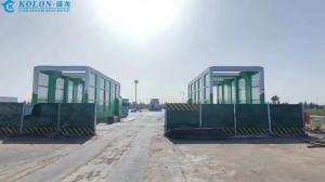 Quality Electric Bus Wash Machine With Washing Time 3-5min/car Unlimited Max Washing Length wholesale