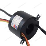 Through Bore Slip Ring with Rotating Electrical Connectors for The Industry