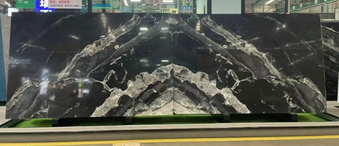 Modern Cosmic Black Granite Polished for Interior Kitchen Counter Tops and Wall Panel