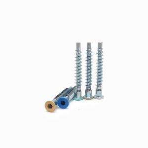 Quality Customized Hexagonal Cross Cut Furniture Screws Countersunk wholesale