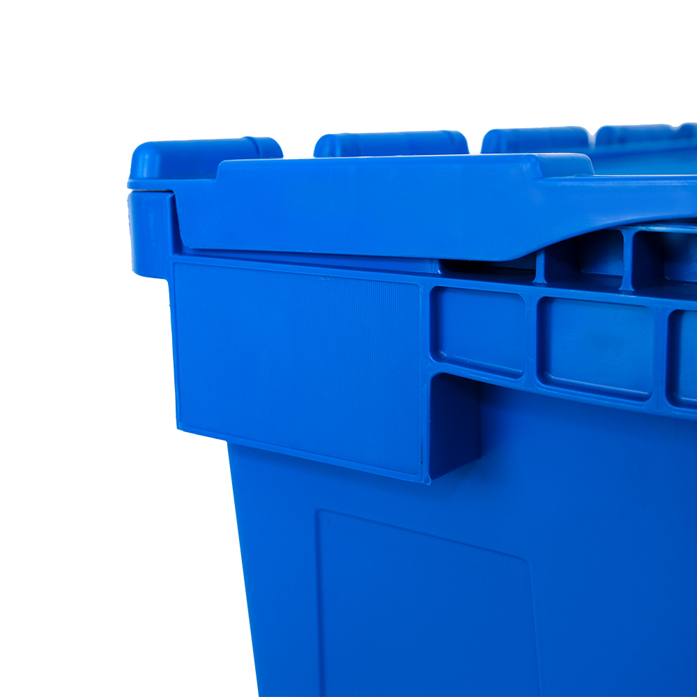 Transport Solid Items with Customized Color Plastic Moving Crate and Lid