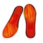 Far Infrared Electric Insoles Foot Warmers Wireless Remote Control 55degree