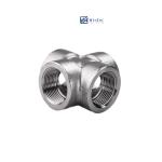304 316 316L High Pressure Forged Carbon Steel Threaded/SW Cross 1/4''-4.0'' NPT