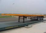 SINOTRUK Semi Flatbed Trailers 30-60 Tons