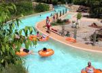 PLC Central Control Lazy River Water Park / Outdoor Aqua Park Equipment