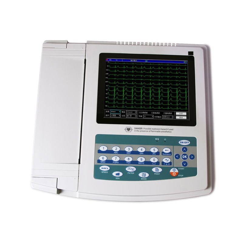 Hospital Digital 12 Channel Ecg Machine Electrocardiograph Ecg Prices