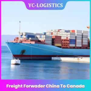 Quality Door To Door Sea Freight Forwarder China To Canada , DDP Amazon Fulfillment Services wholesale
