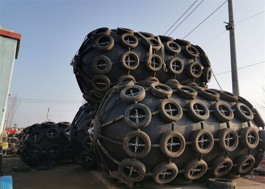 Customized Size STS Marine Vessel Inflatable Rubber Fender
