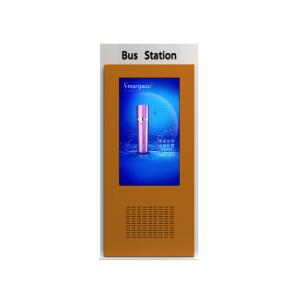 Quality Smart Bus Station Digital Kiosks Touch Screen 2500 Nits Brightness wholesale