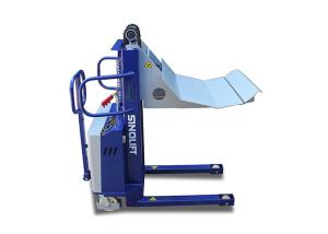 Quality CTD1000-M700 Semi-electric Roll Handling Trolley Paper Roll Lifter Load Capacity 1000Kg wholesale