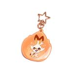 Non Clear Anime Acrylic Charms Plastic Shaker Logo Customized