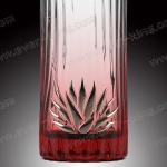 Liquor Spirit Glass Bottle Logo Embossed Customized 750ml