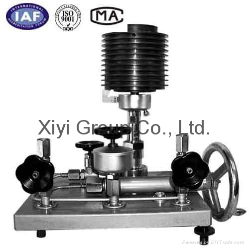 deadweight piston pressure gauge