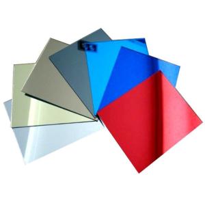 Quality Silver Rose Gold Acrylic Mirror Sheet PMMA Mirrored Colored Acrylic Sheet 0.6-6mm wholesale