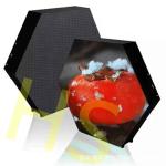 IP65 Outdoor Led Hexagon Wall Panels Display For Commercial Advertising