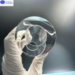 Polished Transparent Sapphire Tube KY Method Customized Size High Hardness High