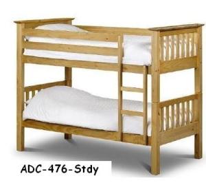 Quality modern bunk bed pine wood wholesale