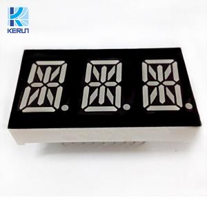 Quality Yellow Green 14 Segment Alphanumeric Display 0.54 Inch 3 Digit Led Display wholesale