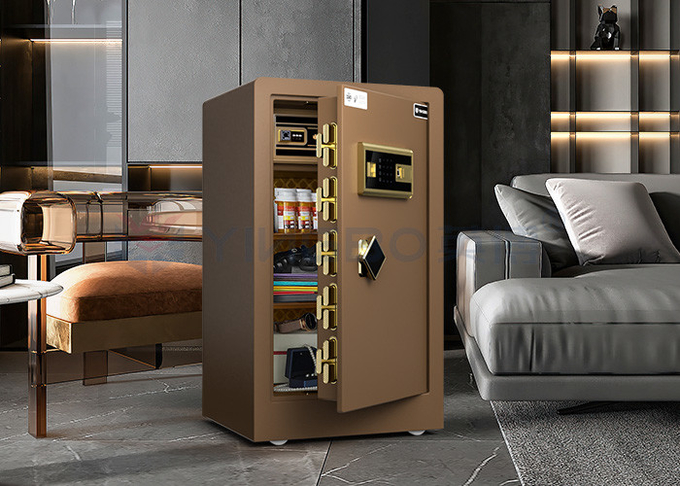 Fingerprint Lock Smart Luxury Safe Box Customized For Home Security YB/RS-80