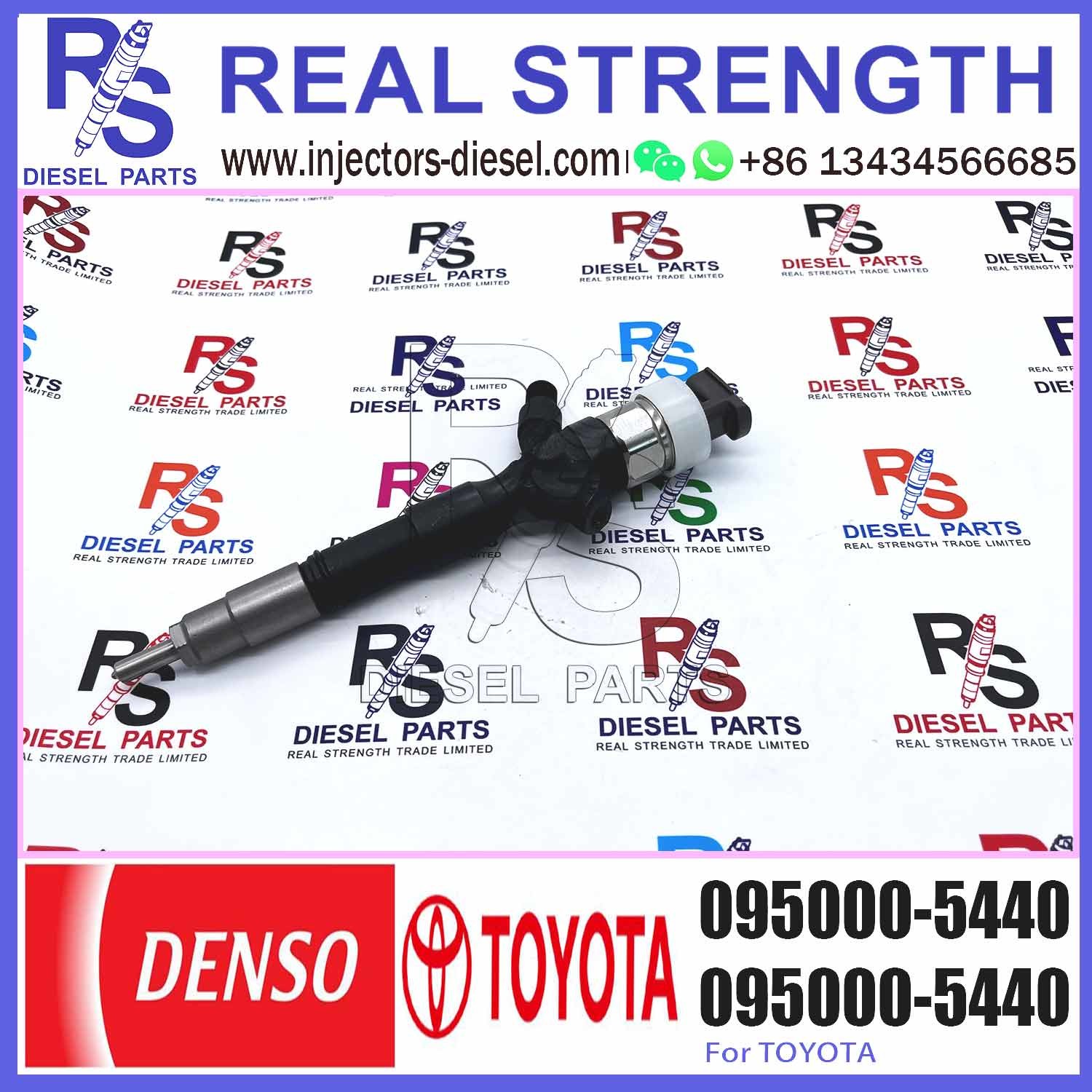 diesel engine injector 095000-5440 for toyota diesel fuel injector injection engine parts 23670-0L020