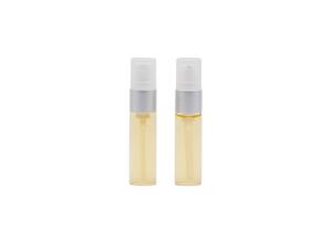 Quality 8ml Clear Perfume Sample Spray Bottles Cylinder Shaped wholesale