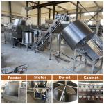 Batch Peanut Frying Machine OEM Salted Peanut Flavoring Machine