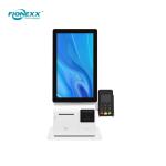 Desktop 15.6inch Restaurant Self Service Kiosks Retail Self Ordering Kiosk