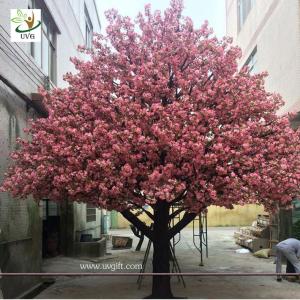 Quality UVG 4m Indoor home artificial cherry blossom landscape trees for birthday party decoration wholesale