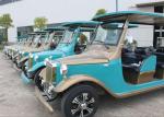 Graceful Design Classic Golf Cart 8 Seater Red Color With 30 Km/H Max Speed