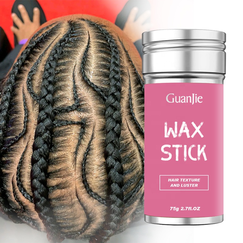Strong Hold Hair Wax Stick for Flyaway Edge Frizz Fast Drying Styling Wax Solution