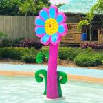 Fiberglass Water Park Splash Pad Equipment For Water Park
