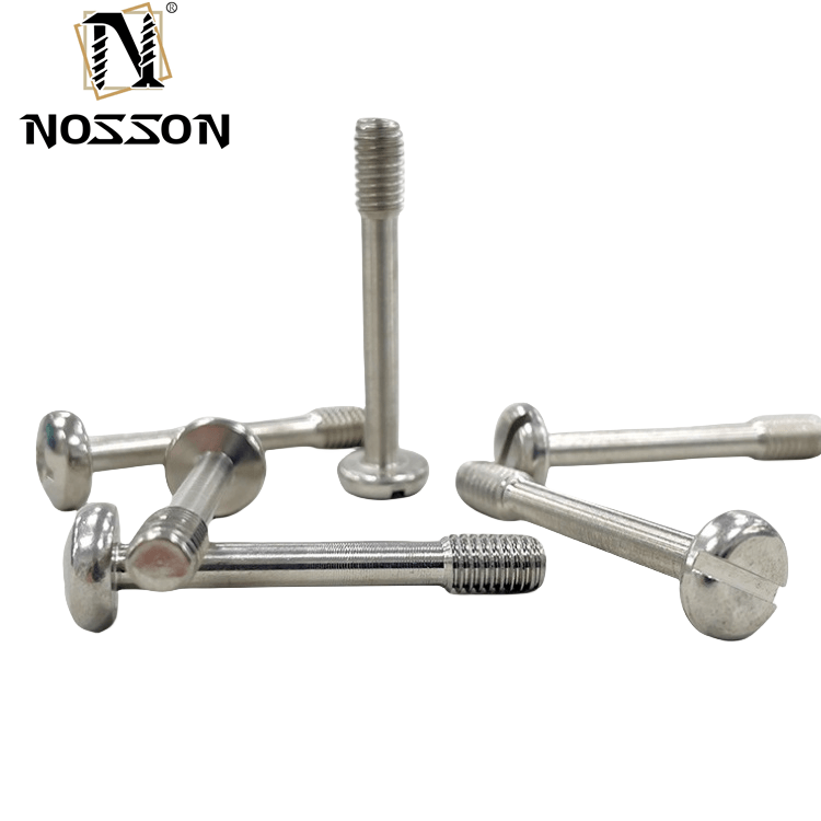 Sliver Finish Customized Stainless Steel A2 AISI 303 316 Alloy Steel Hex Socket Head Captive Panel Screws for Industrial Applications