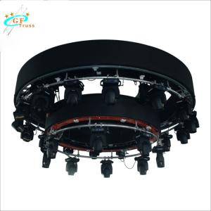 Quality Alu Rotating Lighting Truss Circle Display Truss For DJ Booth Lighting Show wholesale