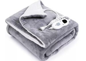 Quality Home Office 150x110cm Electric Heating Blanket Machine Washable wholesale