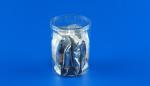 Food Storage Airtight Plastic Jars , High Durability Small Airtight Jars
