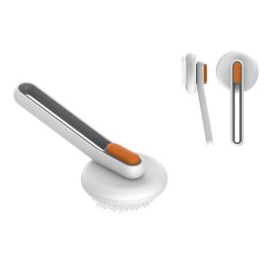 Quality Hollow Needle Pet Grooming Tool Hair Removal TPU Brush wholesale