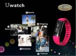 New Hot U Smart Watch Bluetooth Waterproof Pedometer Anti-lost