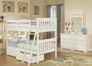 Quality modern bunk bed pine wood wholesale